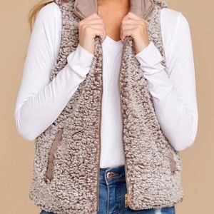 Thread & Supply Ladies Reversible Vest, Sage Green, Sz Medium